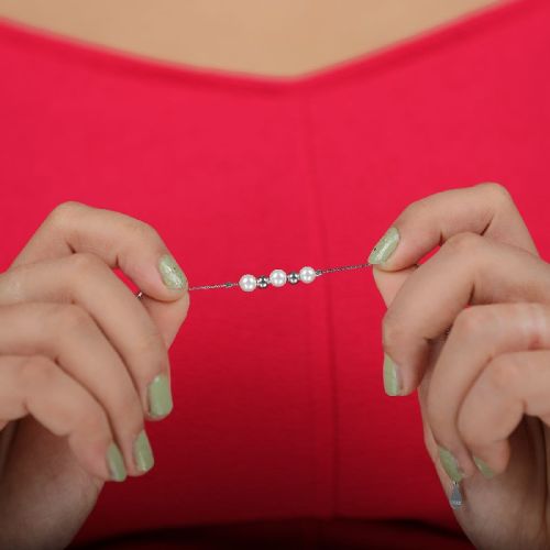 Polished Pearl Bracelet, Packaging Type : Paper Box