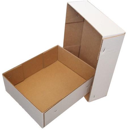 Plain Full Telescope Corrugated Box, Color : Brown