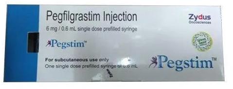 Zydus Pegstim Pegfilgrastim Injection, For Hospital, Clinic, Medicine Type : Allopathic