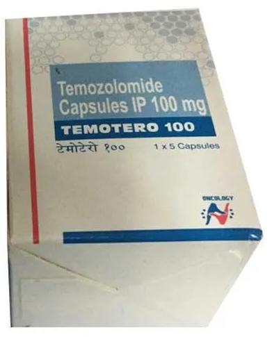 Temotero 100mg Capsules, Purity : 100%