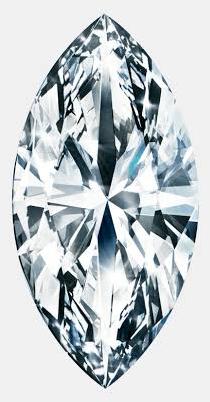 White Polished Marquise Cut Diamond, For Jewellery Use, Purity : VVS1, VVS2