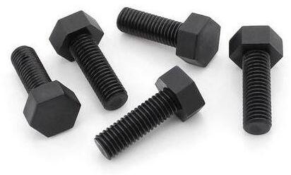 (Mild Steel) Black Coated Hex Bolt