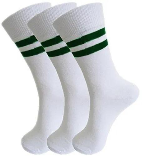 Plain School Socks, Size : Small