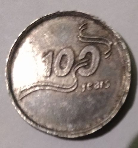 100 Years Coin, Color : Silver