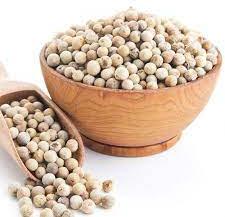 Raw Natural White Pepper, For Reduce Pain, Improve Breathing, Reduce Inflammation, Certification : FSSAI Certified