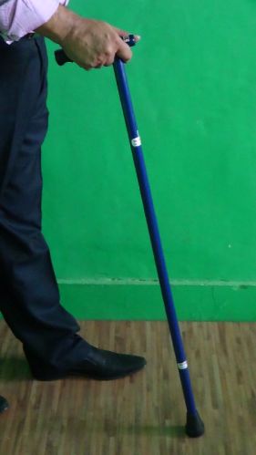 Plain Aluminum Walking Sticks, Length : 4feet