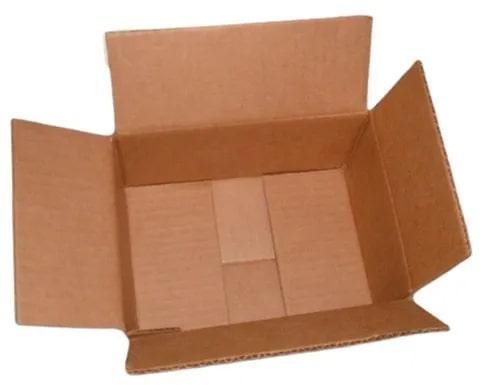 Cardboard 3 Ply Corrugated Box, For Packaging, Color : Brown