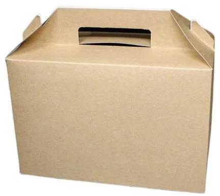 Rectangular Paper Plain Corrugated Box, For Goods Packaging, Size : 28x16x26 Inch