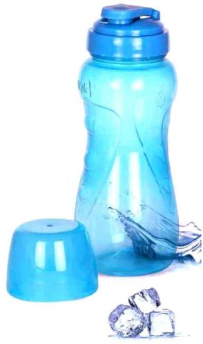 My Style Polished Plain Puria Plastic Water Bottle, Shape : Round