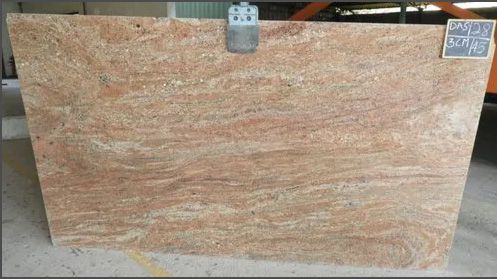 Plain Polished Rose Wood Granite Slab, Width : 2-3 Feet