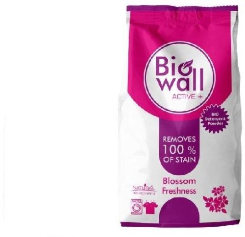 1 Kg Biowall Active+ Detergent Powder, For Cloth Washing, Packaging Size : 1kg