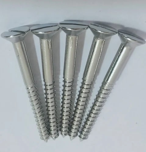 Galvanized Iron Screws, Color : Grey