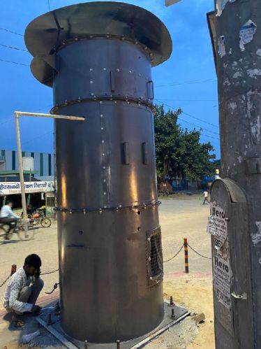 Automatic 220V 9-12kw 1000-2000kg MS Iron Electric Air Pollution Control Unit, For Outdoor