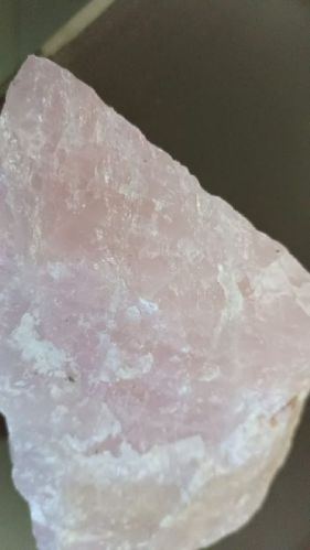 Non Polished Rose Quartz Stone, Shape : Natural