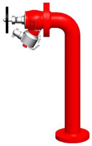 100-150 Psi Fire Hydrant Stand Post