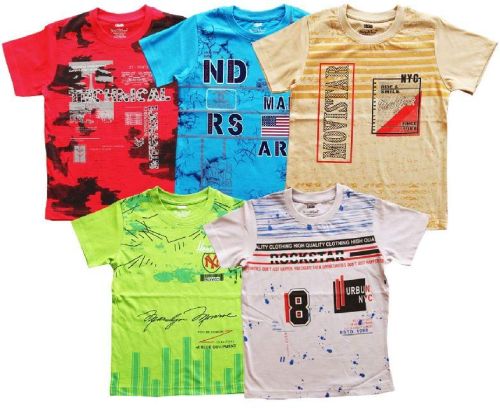 Boys Printed T-shirts, Size : L, M