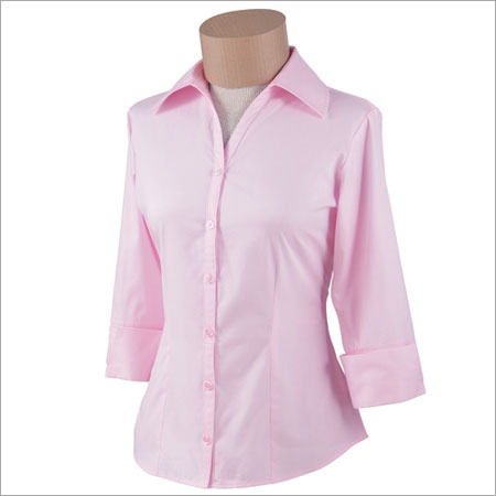 Plain Ladies Cotton Shirts, Size : M, XL, XXL