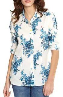 Rayon Ladies Printed Shirts, Size : M, XL