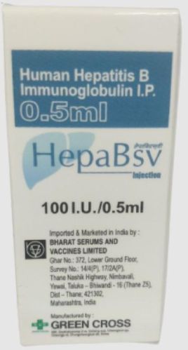 HepaBsv Injection, Form : Liquid