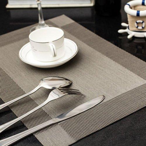 Rectangular Plastic Table Place Mats, For Homes, Hotels, Resorts, Size : Costomised, Standard