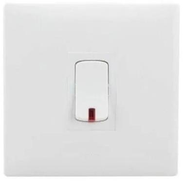 Polycarbonate Modular Switch, Color : White