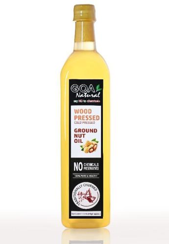 Goa Natural Pure Cold Pressed Groundnut Oil