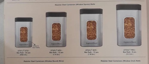 Storage Jar, Color : Transparent