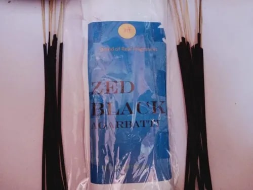 Maa Bamboo Zed Black Incense Sticks, For Religious, Length : 15-20 Inch