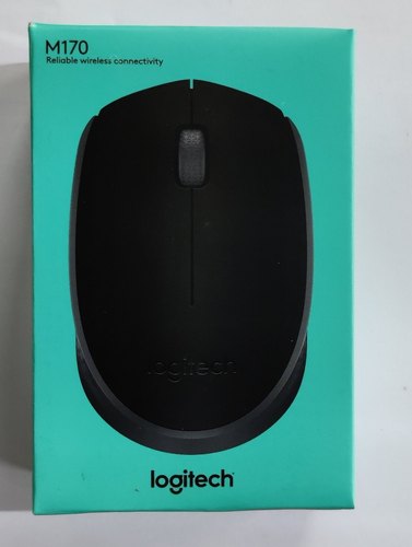 Logitech Wireless Mouse, Color : Black