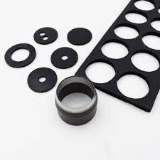 Round Die Cut Gaskets, For Industrial, Pattern : Plain