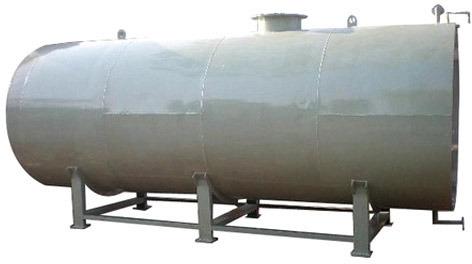 Hardcore Engineers Horizontal Stainless Steel Fluid Storage Tank, For Storing Liquid, Capacity : 10 Kl 35 Kl