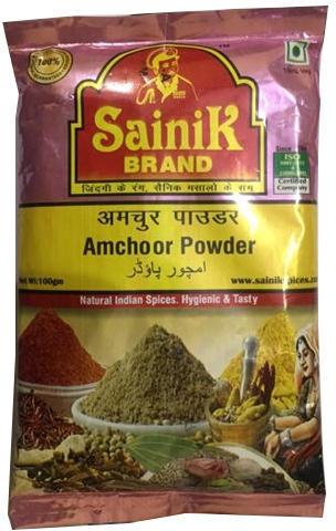 Sainik Amchoor Powder, Packaging Type : Plastic Pouch, Paper Box