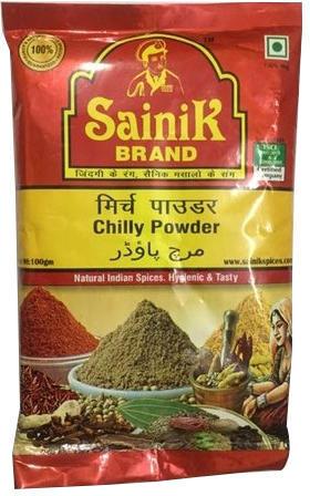 Sainik Red Chilli Powder, Packaging Type : Plastic Packet, Paper Box