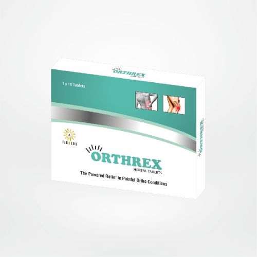 ORTHREX TABLETS, For Clinical, Hospital, Packaging Type : 10X10 BLISTER PACK