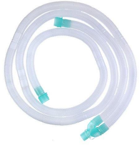 Plastic 1500mm Ventilator Circuit, For Clinical Purpose, Hospital, Mechanical Ventilation, Feature : Crack Resistance