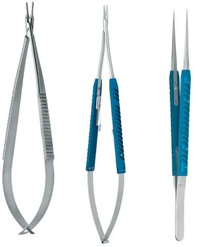 Polished Stainless Steel Micro Surgical Instruments, Feature : Anti Bacterial, Disposable, Platinum Coated