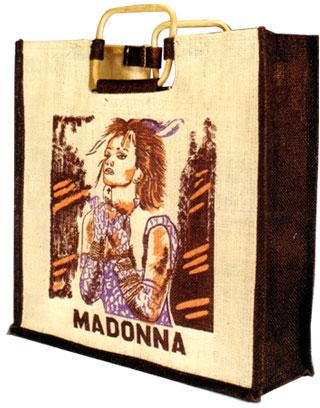 Cane Handle Jute Bags, Length : Custom