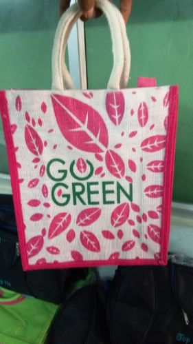 Zipper Jute Bags, For Shopping, Size : Custom