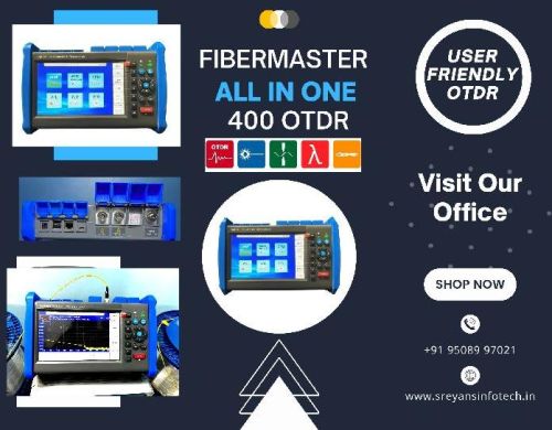 Fibermaster 400 Optical Time Domain Reflectometer, For Industrial Use, Display Type : Digital Display