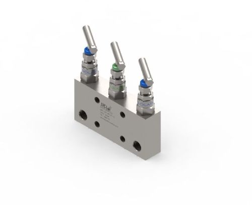 Remote Mounting 3 Way Manifold Valve, For Industrial, Valve Size : 1inch, 1/2inch, 1.1/2inch