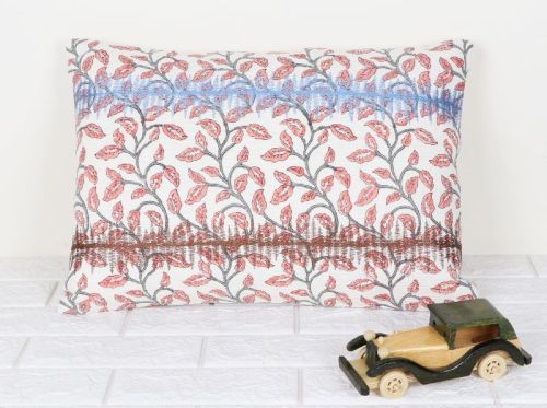 Cotton IK-935 Decorative Pillow, Color : Gray/blue