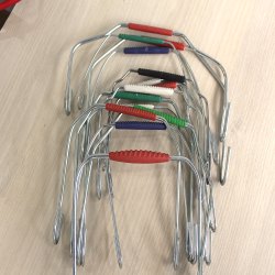 Mild Steel Ghee Oil Container Handle, Color : Bright Zinc Plated