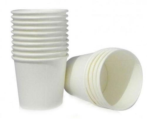 Round Disposable Paper Cup, For Tea, Pattern : Plain