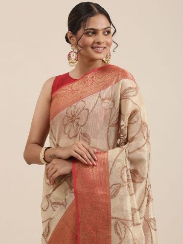 BSWDATISU1 Banarasi Baswada Tissue Sarees, Saree Length : 6 Yards