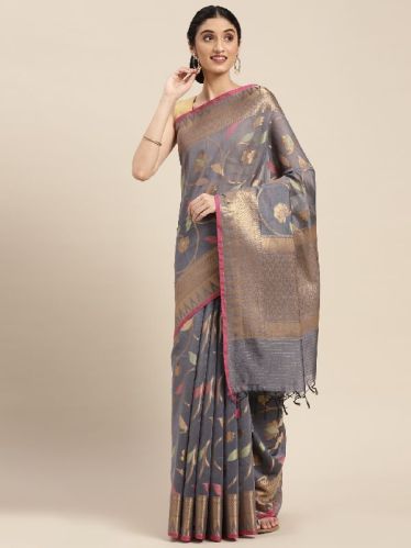 MSWRCTN85 Banarasi Mercerised Cotton Sarees, Saree Length : 6 Yards