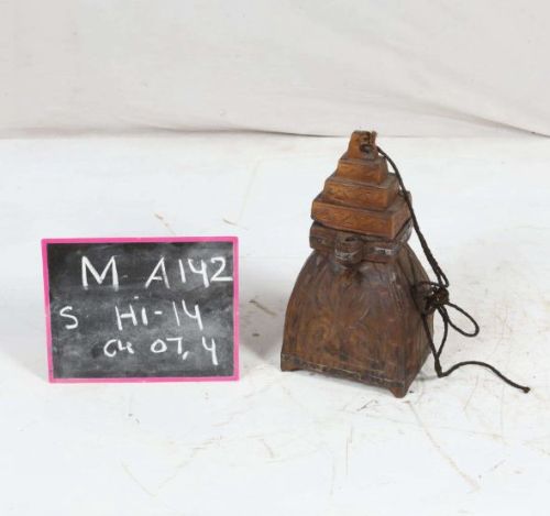 Old Wooden Butter Storage Pot, Color : Brown