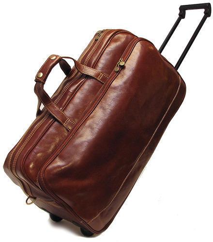 Leather Trolley Bag, For Travelling, Size : Multisize