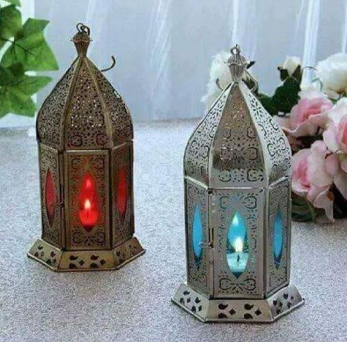 Plain Metal Decorative Candle Holder, Packaging Type : Carton Box