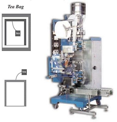 Tea Bag With Outer Envelope Packing Machine