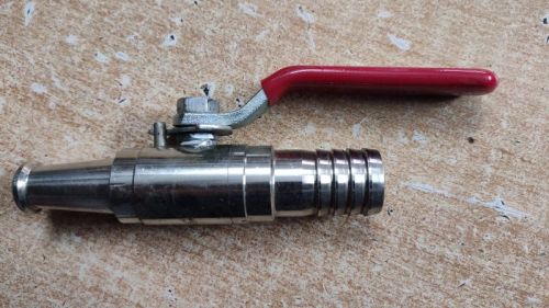 High Stainless Steel Ball Valve Nozzle, Color : Grey